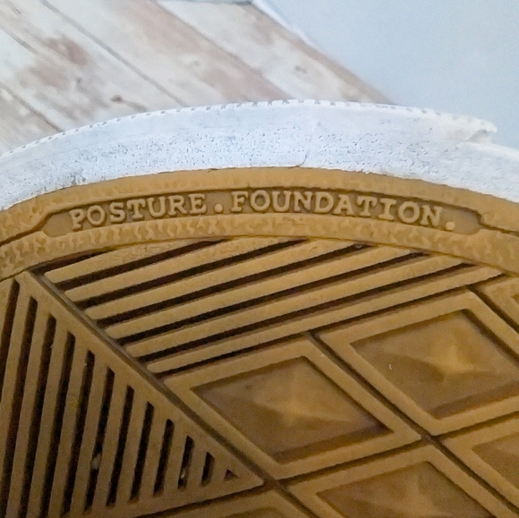 PF Flyers Posture Foundation Green Yellow White High Tops Women's 6.5 - Picture 10 of 15